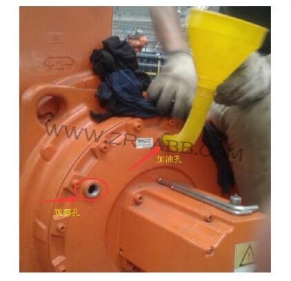 ABB機器人6650S換油及保養流程指引