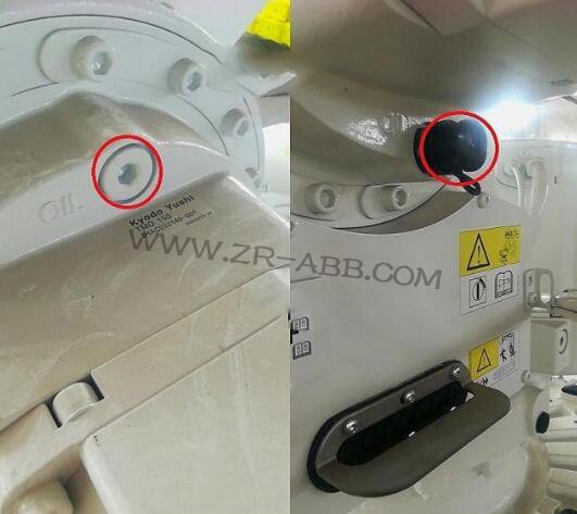 ABB機器人IRB460保養換油流程