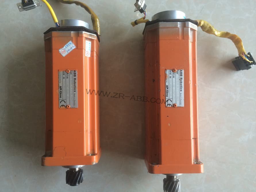 ABB機器人伺服電機方位操控運轉報超速故障維修